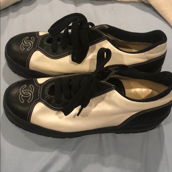 chanel bowling sneakers
